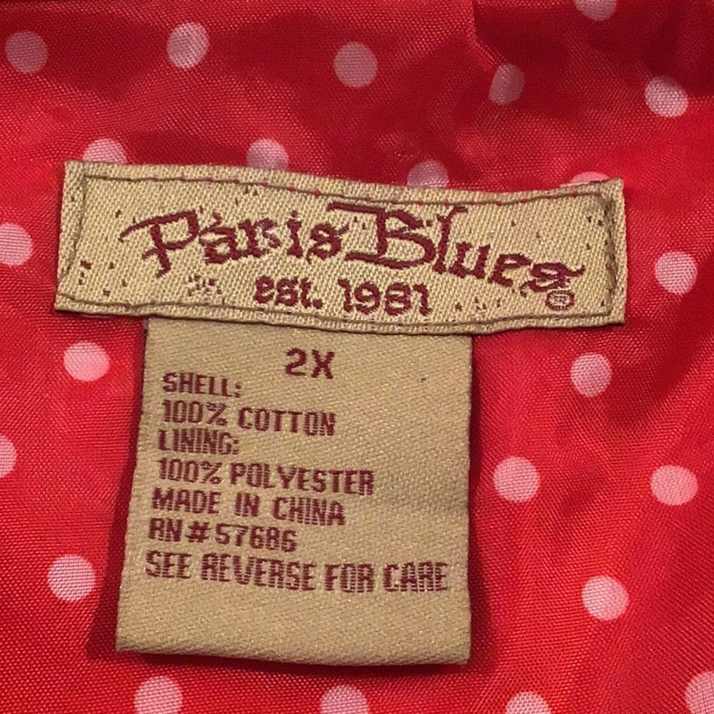 PARIS BLUES plus size coat - Picture 11 of 12